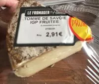 Mängden socker i Tomme de savoie igp fruitee