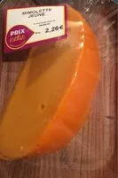 Mängden socker i Mimolette jeune
