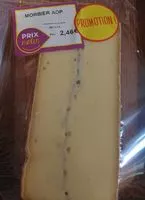 Mängden socker i Morbier AOP