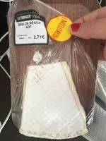 Mängden socker i Brie de Meaux AOP