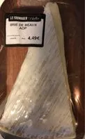 Mängden socker i Brie de Meaux AOP