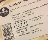 Mängden socker i Buche de chèvre