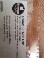 Mängden socker i Ossau-iraty AOP