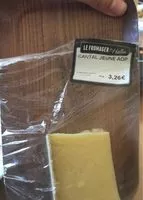 Mängden socker i Cantal jeune aop