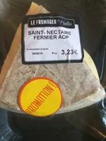 Mängden socker i Saint nectaire fermier aop