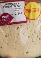 Mängden socker i Tomme des Pyrénées