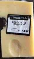 Mängden socker i Emmental de savoie