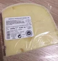 Mängden socker i Emmental français est-central IGP