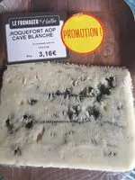 Mängden socker i Roquefort AOP Cave blanche