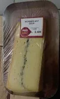 Mängden socker i Morbier AOP doux