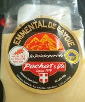 Mängden socker i Emmental de Savoie