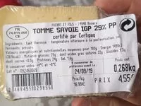 Mängden socker i Tomme de savoie igp 29%pp