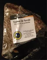 Mängden socker i Tomme de Savoie