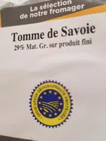 Mängden socker i Tome de Savoie 29% MG