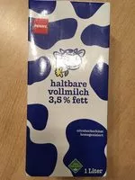 Mängden socker i Haltbare Vollmilch 3,5% Fett