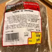 Mängden socker i Terrine de campagne