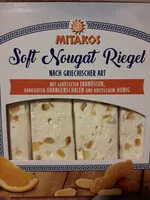 Mängden socker i Soft nougat riegel