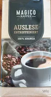Mängden socker i Kaffee Auslese entkoffeiniert 100% Arabica