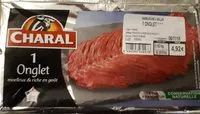 Mängden socker i onglet charal