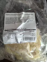 Mängden socker i Hähnchenschnitzel Art Cordon Ble