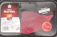 Mängden socker i Boeuf charolais