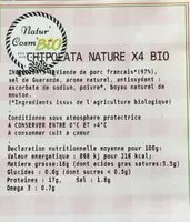 Mängden socker i Chipolata nature x4