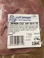 Mängden socker i Jambon cuit superieur au sel marin