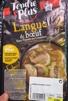 Mängden socker i Tendre & plus langue de boeuf