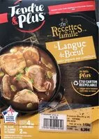 Mängden socker i Langue de boeuf