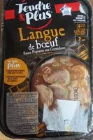 Mängden socker i Langue de boeuf sauce piquante aux cornichons