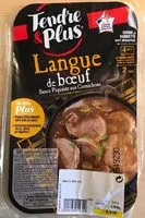 Mängden socker i Langue de boeuf sauce piquante