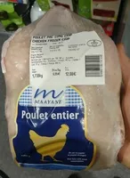 Mängden socker i Poulet entier