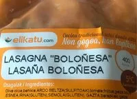 Mängden socker i Lasaña boloñesa