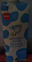 Mängden socker i haltbare milch fettarm 1,5 % fett