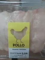 Mängden socker i Pechuga de pollo