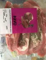 Mängden socker i Chuleta de pavo marinada al ajillo