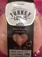 Mängden socker i Filete de pavo marinado