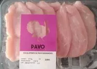 Mängden socker i Escalopines de Pavo Marinados