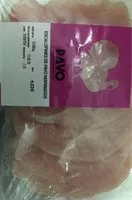 Mängden socker i Escalopines de pavo marinados