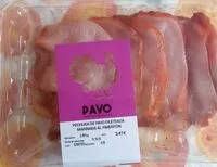 Mängden socker i Pechuga de pavo fileteada marinada al pimentón