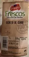 Mängden socker i Secreto de cerdo