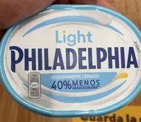 Mängden socker i Philadelphia light