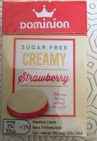 Mängden socker i Creamy strawberry