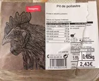 Mängden socker i Pechuga de pollo