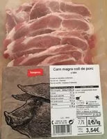 Mängden socker i Carn Magra coll de porc