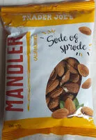 Mängden socker i Mandler