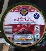 Mängden socker i gluten-free Christmas pudding