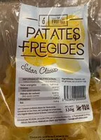 Mängden socker i Patatas fritas