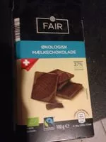 Mängden socker i Tablette chocolat au lait bio