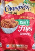 Mängden socker i Curly fries